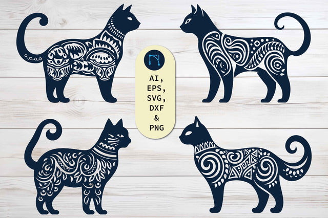 Cricut Christmas Cat SVG Bundle SVG MD JOYNAL ABDIN 