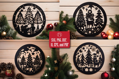 Cricut Christmas Decor SVG Bundle SVG MD JOYNAL ABDIN 