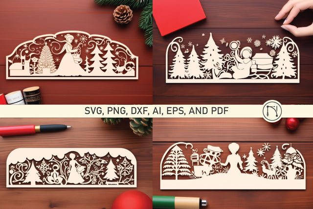 Cricut Christmas Decor SVG Bundle SVG MD JOYNAL ABDIN 