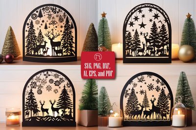 Cricut Christmas Decor SVG Bundle SVG MD JOYNAL ABDIN 