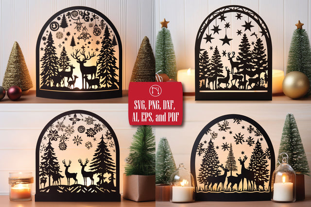 Cricut Christmas Decor SVG Bundle SVG MD JOYNAL ABDIN 