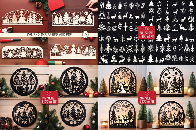 Cricut Christmas Decor SVG Mega Bundle SVG MD JOYNAL ABDIN 