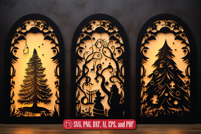 Cricut Christmas Door SVG Bundle SVG MD JOYNAL ABDIN 