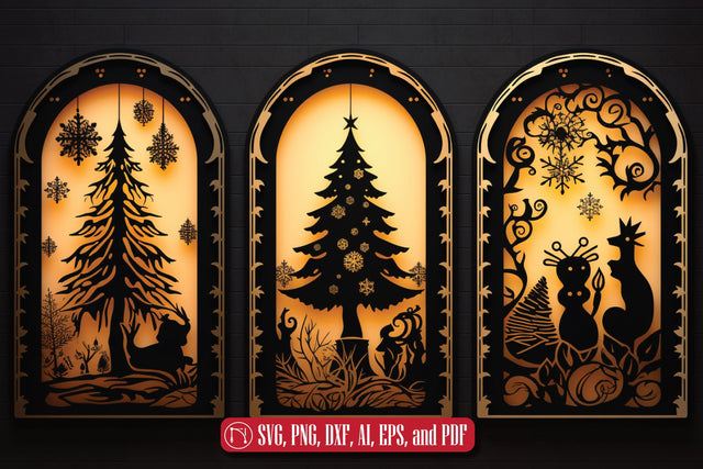 Cricut Christmas Door SVG Bundle SVG MD JOYNAL ABDIN 