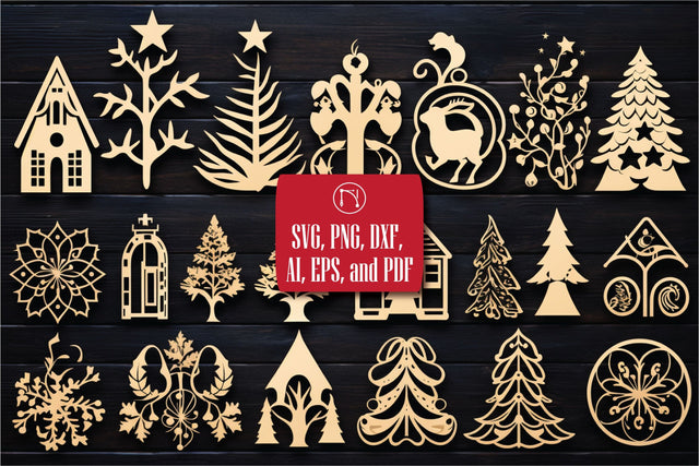 Cricut Christmas Element SVG Bundle SVG MD JOYNAL ABDIN 