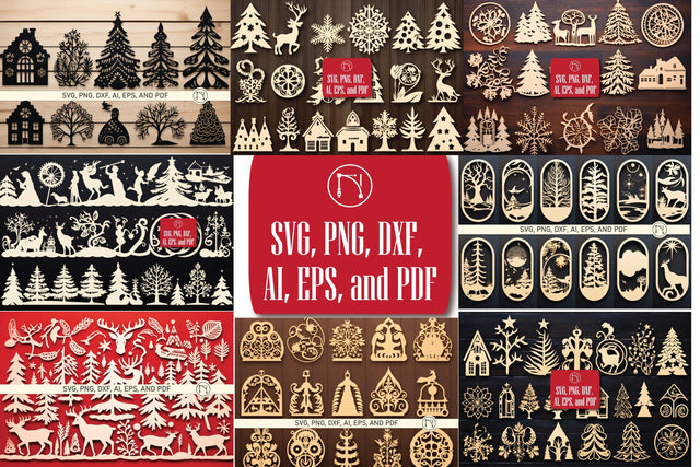 Cricut Christmas Element SVG Mega Bundle SVG MD JOYNAL ABDIN 