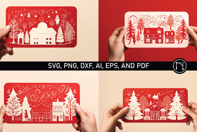 Cricut Christmas Gift Card SVG Bundle SVG MD JOYNAL ABDIN 