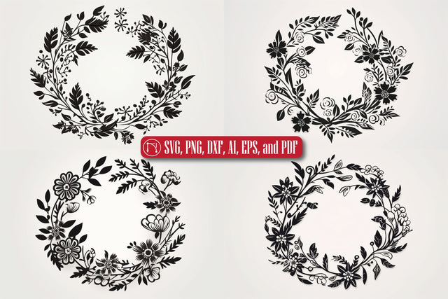 Cricut Christmas Wreath SVG Bundle SVG MD JOYNAL ABDIN 