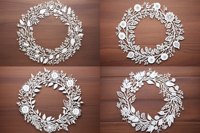 Cricut Christmas Wreath SVG Bundle SVG MD JOYNAL ABDIN 