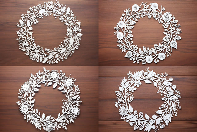 Cricut Christmas Wreath SVG Bundle SVG MD JOYNAL ABDIN 