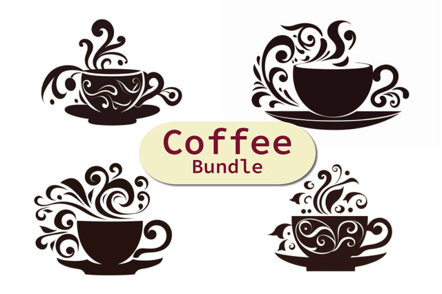 Cricut Coffee Cup SVG Bundle SVG MD JOYNAL ABDIN 
