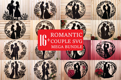 Cricut Couple Laser Cut Love Sign SVG Bundle SVG MD JOYNAL ABDIN 