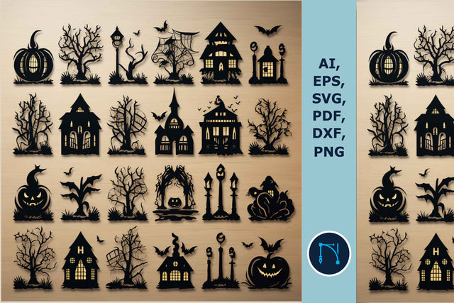 Cricut Creepy Halloween SVG Bundle SVG MD JOYNAL ABDIN 