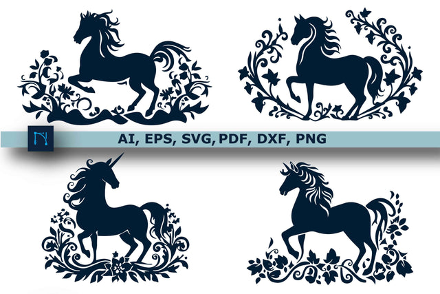 Cricut Cut Christmas Unicorn SVG Bundle SVG MD JOYNAL ABDIN 