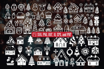 Cricut Frosty Christmas Delights SVG Bundle SVG MD JOYNAL ABDIN 