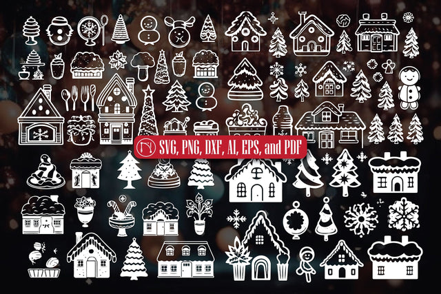 Cricut Frosty Christmas Delights SVG Bundle SVG MD JOYNAL ABDIN 