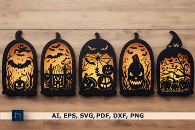 Cricut Halloween Decor SVG Bundle SVG MD JOYNAL ABDIN 
