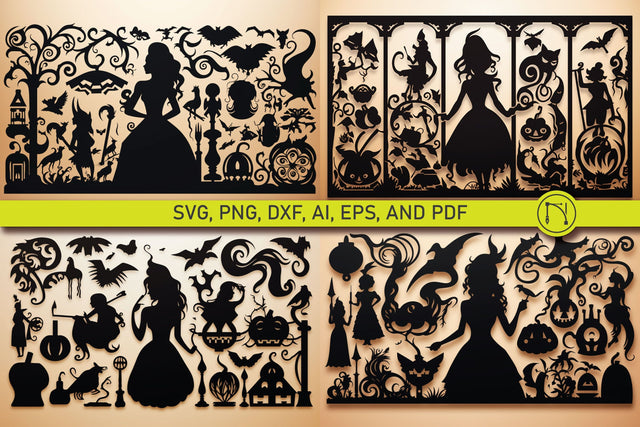 Cricut Halloween Element SVG Bundle SVG MD JOYNAL ABDIN 