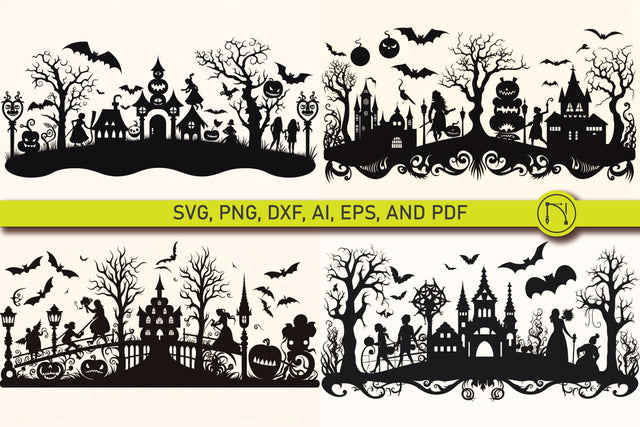Cricut Halloween Element SVG Bundle SVG MD JOYNAL ABDIN 