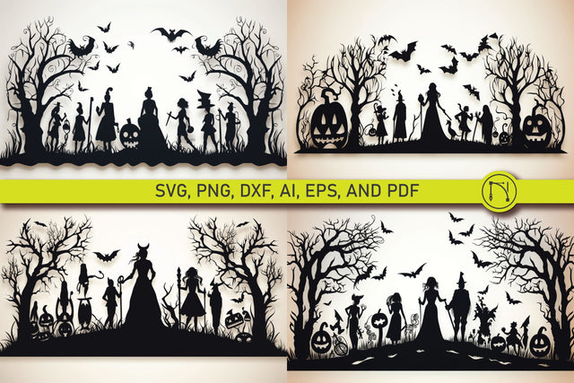 Cricut Halloween Element SVG Bundle SVG MD JOYNAL ABDIN 
