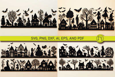 Cricut Halloween Element SVG Bundle SVG MD JOYNAL ABDIN 