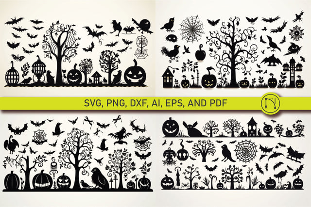 Cricut Halloween Element SVG Bundle SVG MD JOYNAL ABDIN 