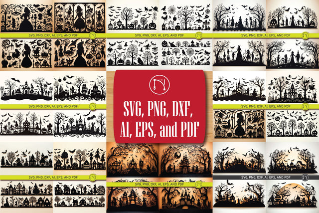 Cricut Halloween Element SVG Mega Bundle SVG MD JOYNAL ABDIN 