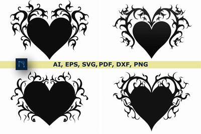 Cricut Halloween Heart SVG Bundle SVG MD JOYNAL ABDIN 