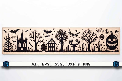 Cricut Halloween Wood Signs SVG Bundle SVG MD JOYNAL ABDIN 