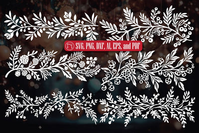 Cricut Holly Jolly Graphics SVG Bundle SVG MD JOYNAL ABDIN 