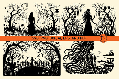 Cricut Horror Halloween SVG Bundle SVG MD JOYNAL ABDIN 