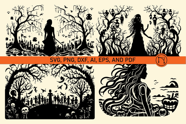 Cricut Horror Halloween SVG Bundle SVG MD JOYNAL ABDIN 