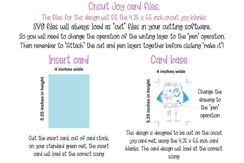 Cricut Joy SVG | Owl always love you Insert Greeting Card SVG Digital Gems 