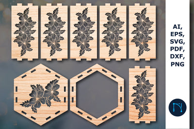 Cricut laser cut flower lantern SVG SVG MD JOYNAL ABDIN 