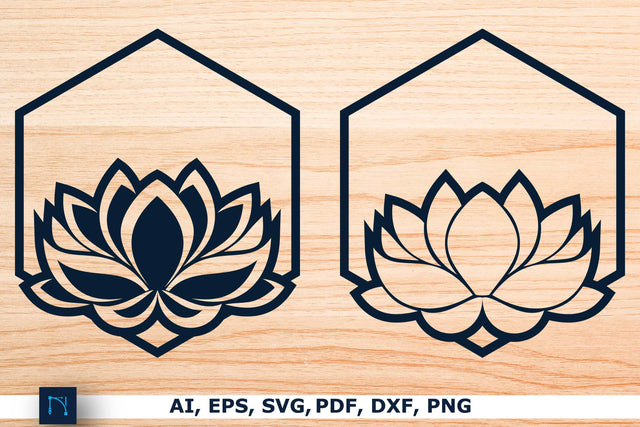 Cricut Lotus Decor cut file SVG bundle SVG MD JOYNAL ABDIN 