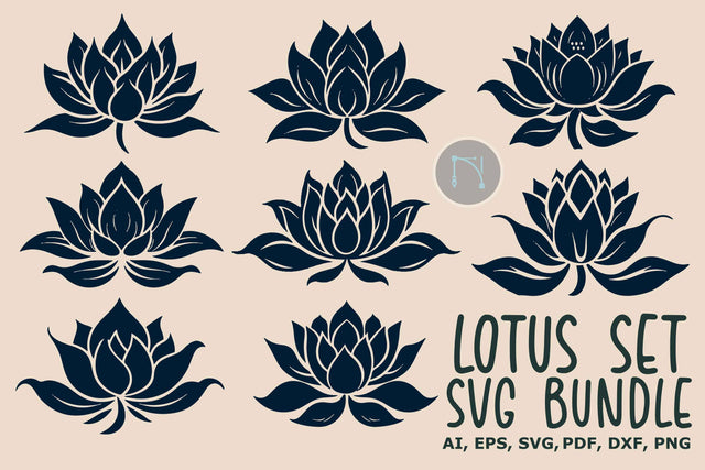 Cricut LOTUS Paper Cut SVG Bundle SVG MD JOYNAL ABDIN 