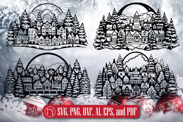 Cricut Merry and Bright SVG Bundle SVG MD JOYNAL ABDIN 