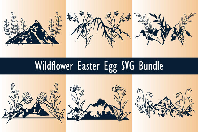 Cricut mountain Wildflower SVG Bundle SVG MD JOYNAL ABDIN 
