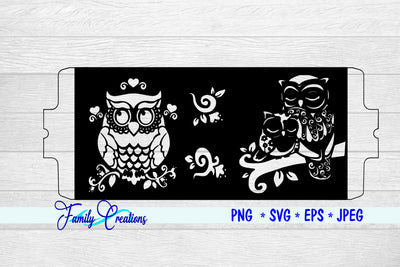 Cricut Mug Press Owls SVG Family Creations 