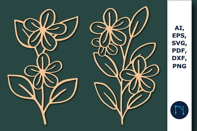 Cricut Paper cut floral SVG Bundle SVG MD JOYNAL ABDIN 