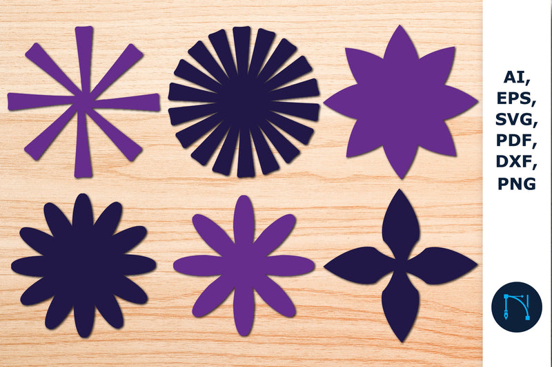 Cricut Paper Flower Templates SVG Bundle SVG MD JOYNAL ABDIN 