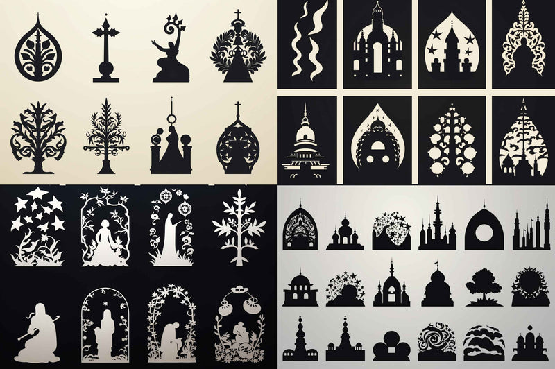 Cricut Religious Ornaments SVG Bundle SVG MD JOYNAL ABDIN 