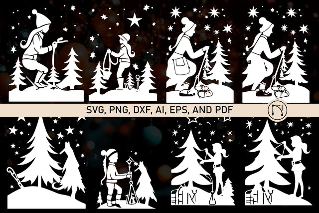Cricut Santa's Little Helper Files SVG Bundle SVG MD JOYNAL ABDIN 