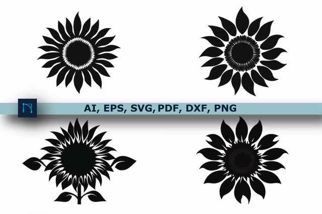 Cricut Sunflower SVG Bundle SVG MD JOYNAL ABDIN 