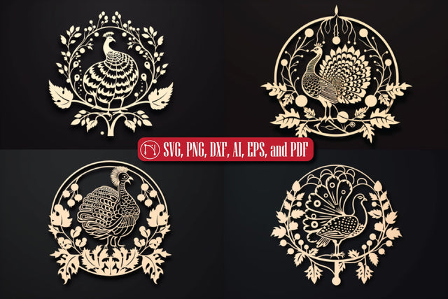 Cricut Thanksgiving Ornament SVG bundle SVG MD JOYNAL ABDIN 