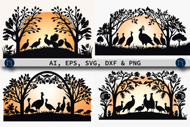 Cricut Thanksgiving Paper Cut SVG Bundle SVG MD JOYNAL ABDIN 