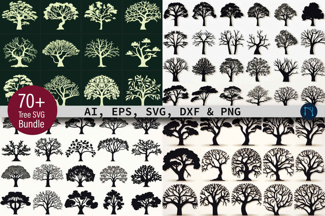 Cricut Tree SVG Mega Bundle SVG MD JOYNAL ABDIN 