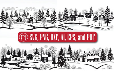 Cricut Winter Wonderland SVG Bundle SVG MD JOYNAL ABDIN 