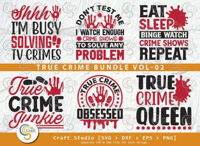 Crime SVG Bundle, Criminal Minds Svg, Crime Show Svg, Serial Killer Svg, Crime Quotes, Crime Cutting File SVG ETC Craft 