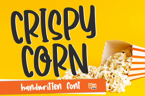 Crispy Corn Font Dm Letter Studio 